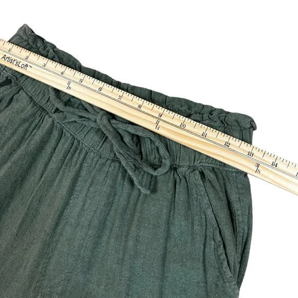 Hollister XS Olive Green Ultra High Rise Drawstring Jogger Pants - Picture 11 of 12